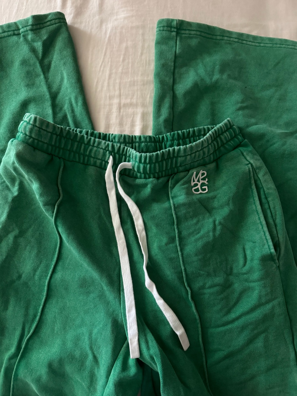 Green MSG Sweatpants Size Small